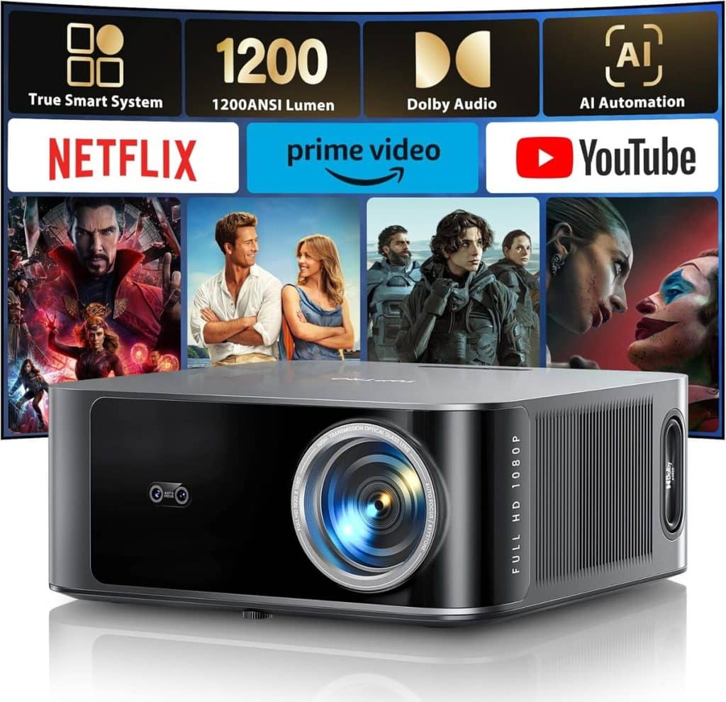 Test : toptro vidéoprojecteur 4K Dolby Audio WiFi6