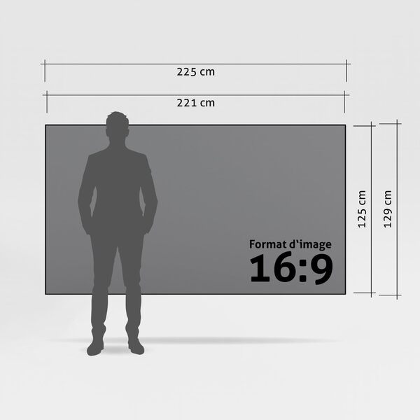 ESMART Expert UKDX ALR CBSP Écran 221 x 125 cm (100