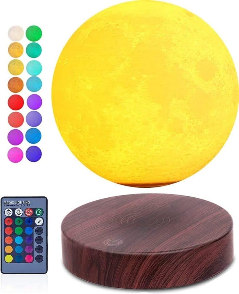 Avis : lampe lune en lévitation VGAzer (16 couleurs)
