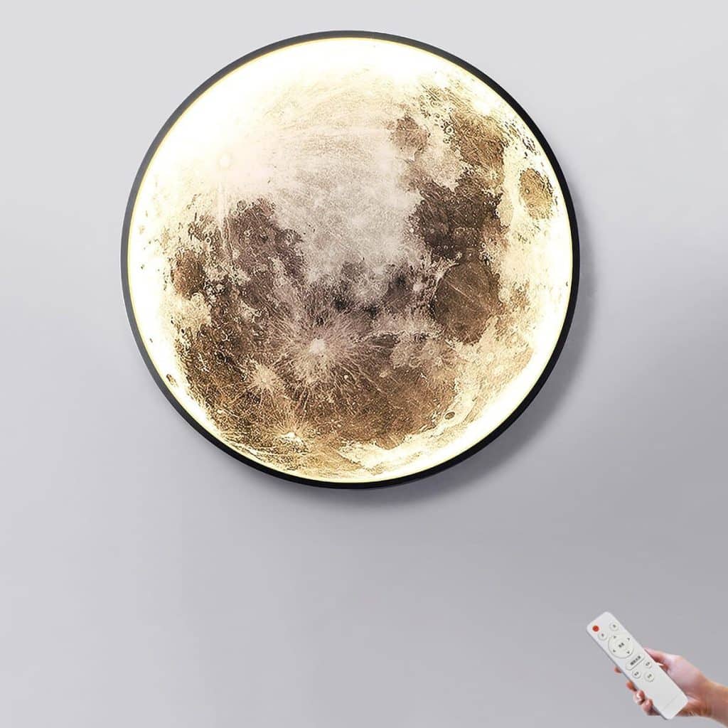 Avis sur l'applique murale LED Moon pour chambre d'enfant