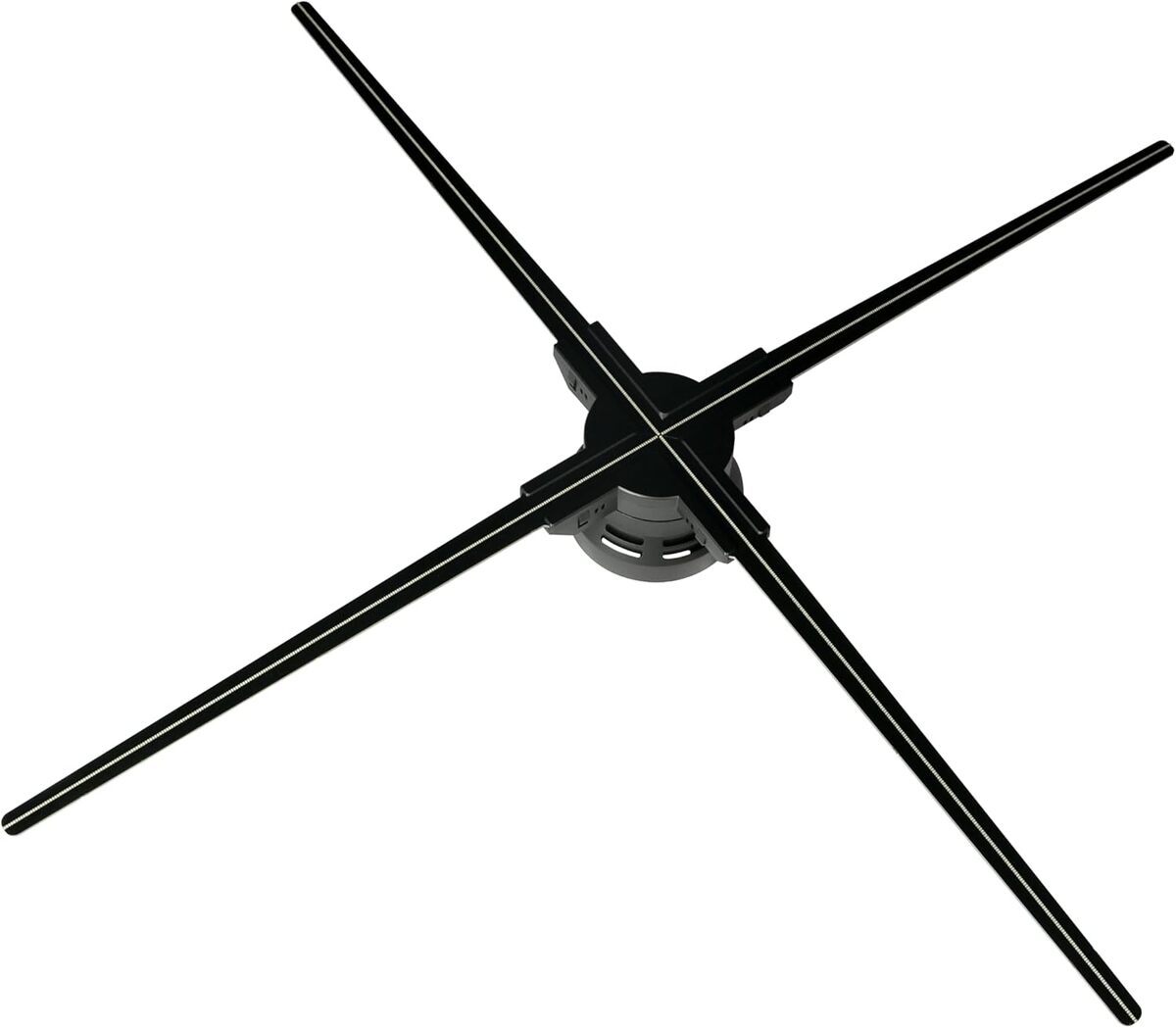 Ventilateur Projecteur Hologramme 3D - Écran 42 Cm, Résolution 2000x224, Télécommande, Pour événements
