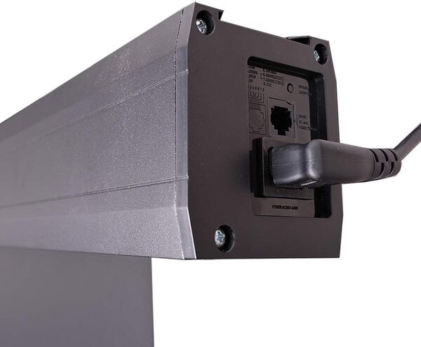 HiViLux Série TXN Écran de projection tensionné motorisé avec système de double tension Gain 1,0 Blanc Toile en film cinéma de qualité professionnelle 3D/4K/UHD alu 16:9 Bild:244x137cm 110