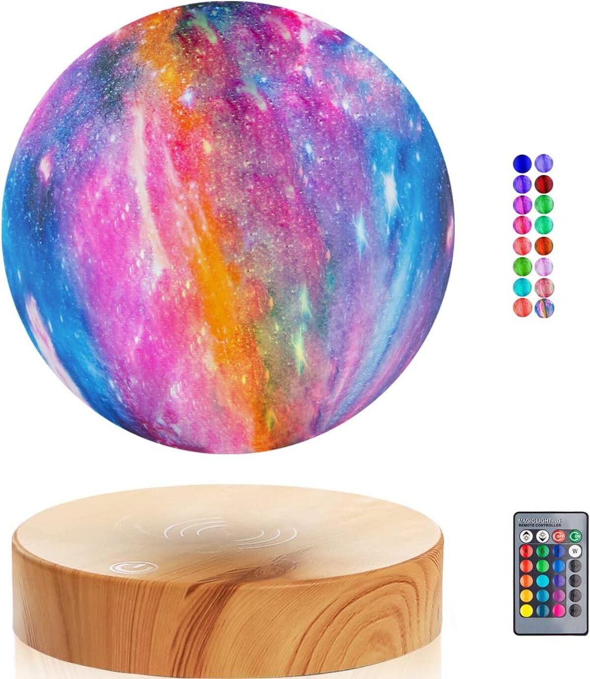 Avis sur la lampe lunaire VGAzer à lévitation flottante et ses 16 couleurs
