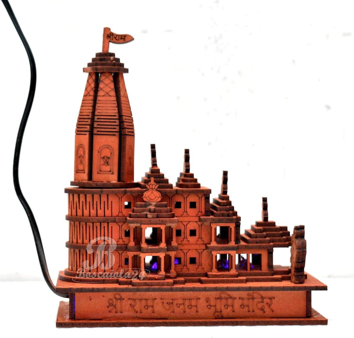 Avis : lampe LED sculptée Boscaiola24 Shri Ram Mandir 3D