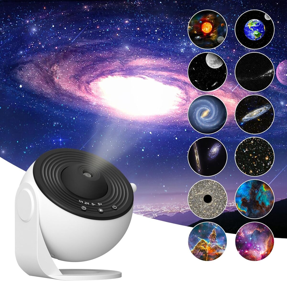Test du projecteur de galaxie Dongni 13 en 1 réaliste