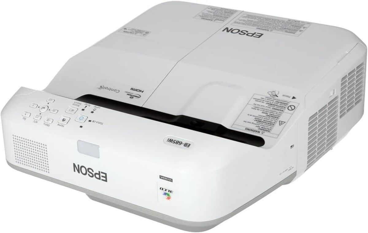 Test du vidéoprojecteur interactif Epson 685wi 3LCD 3500 lumens