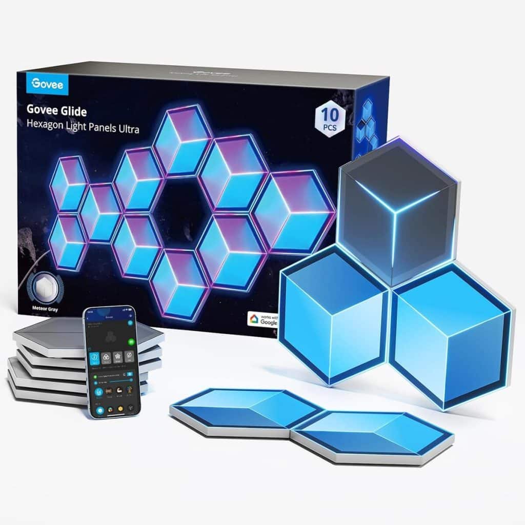 Test : panneau LED Govee Glide Hexagon Ultra, 10 modules innovants