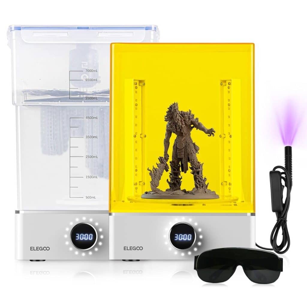 Test : station de lavage ELEGOO Mercury XS pour modèles 3D en résine