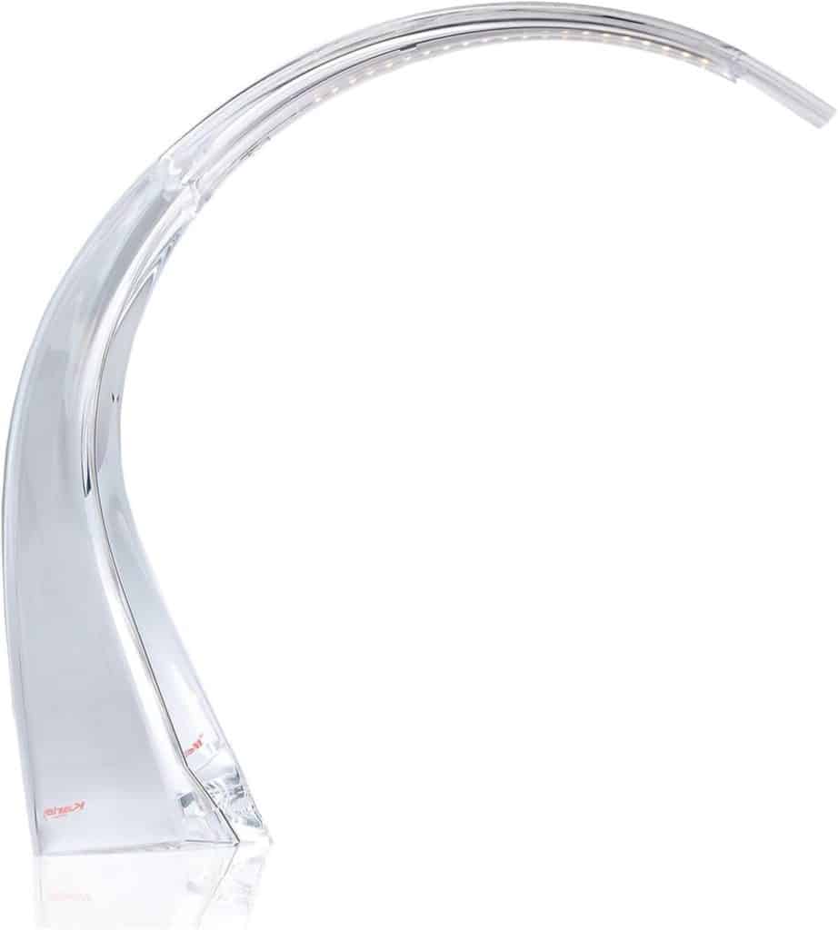 Test de la lampe de table Kartell Taj Mini cristal