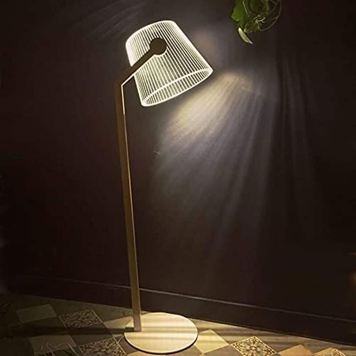 Test du lampadaire led 3D Studio Cheha ZIGGI