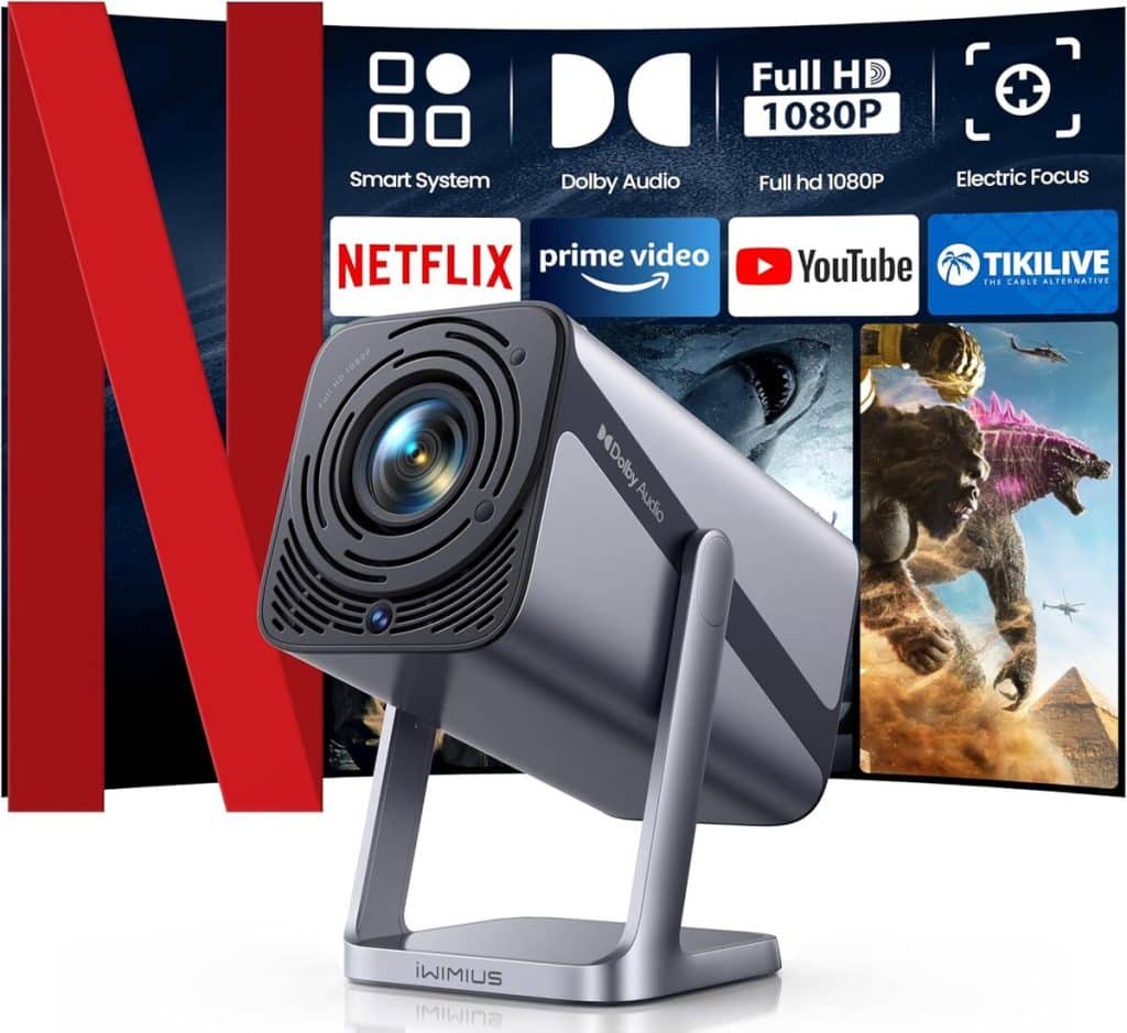 Test du vidéoprojecteur 4K courte focale avec Dolby et Netflix officiel