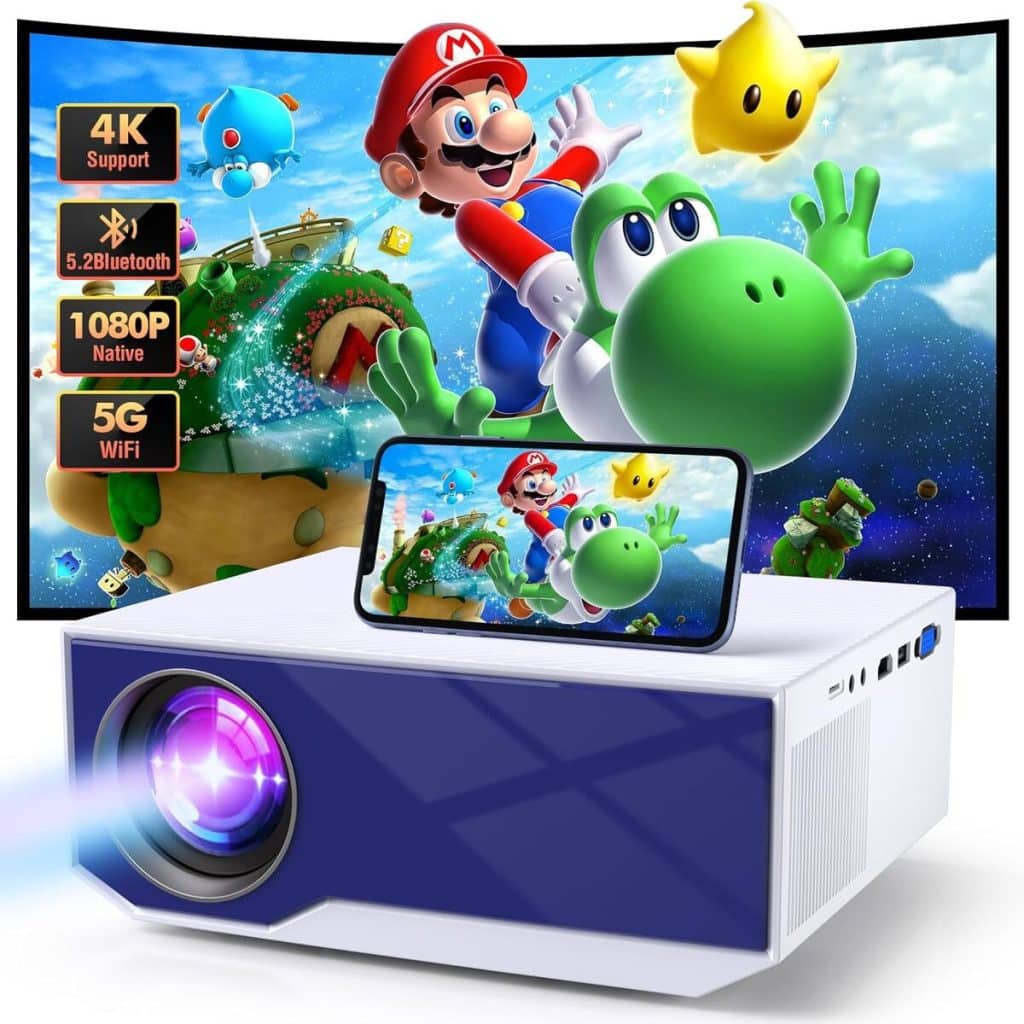 Test du vidéoprojecteur Wielio Mini : home cinéma 1080P Full HD et 4K