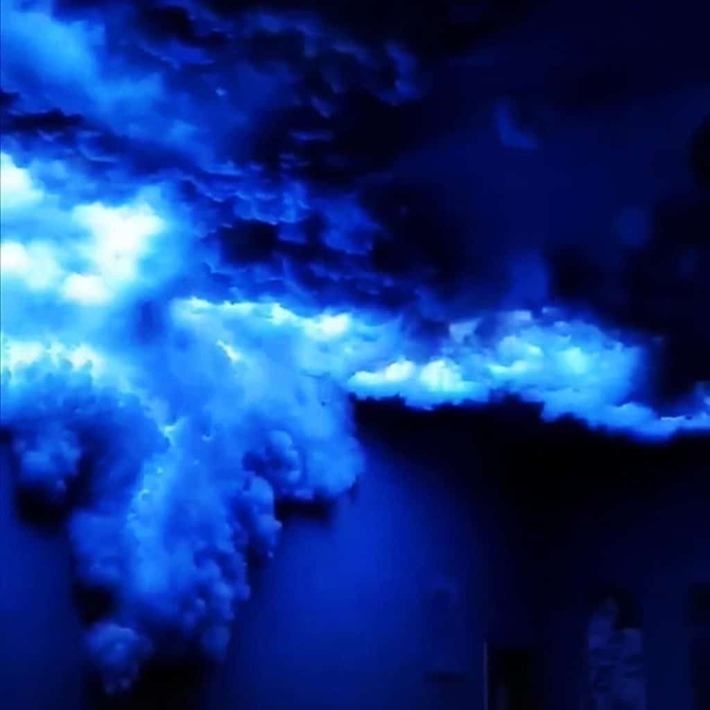 Test : lampe cloud LED Thunder Cloud, atmosphère colorée