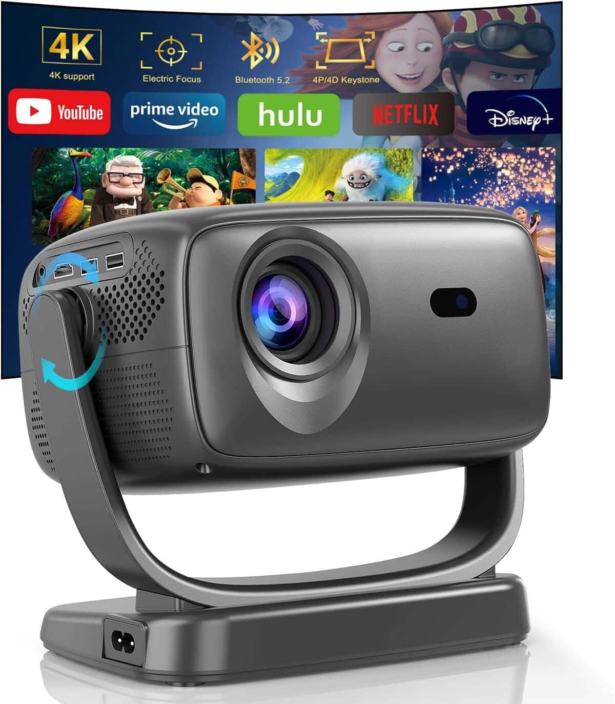 Test vidéoprojecteur 4K WiFi 6 : cinéma à la maison