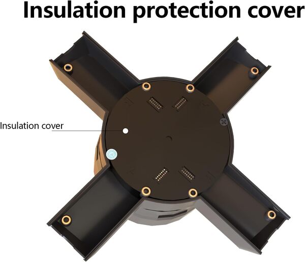 Missyou Projecteur Hologramme 3D et 700 vidéothèques, projecteur holographique Horreur Affichage pour expositions, approvisionnement (52 cm)