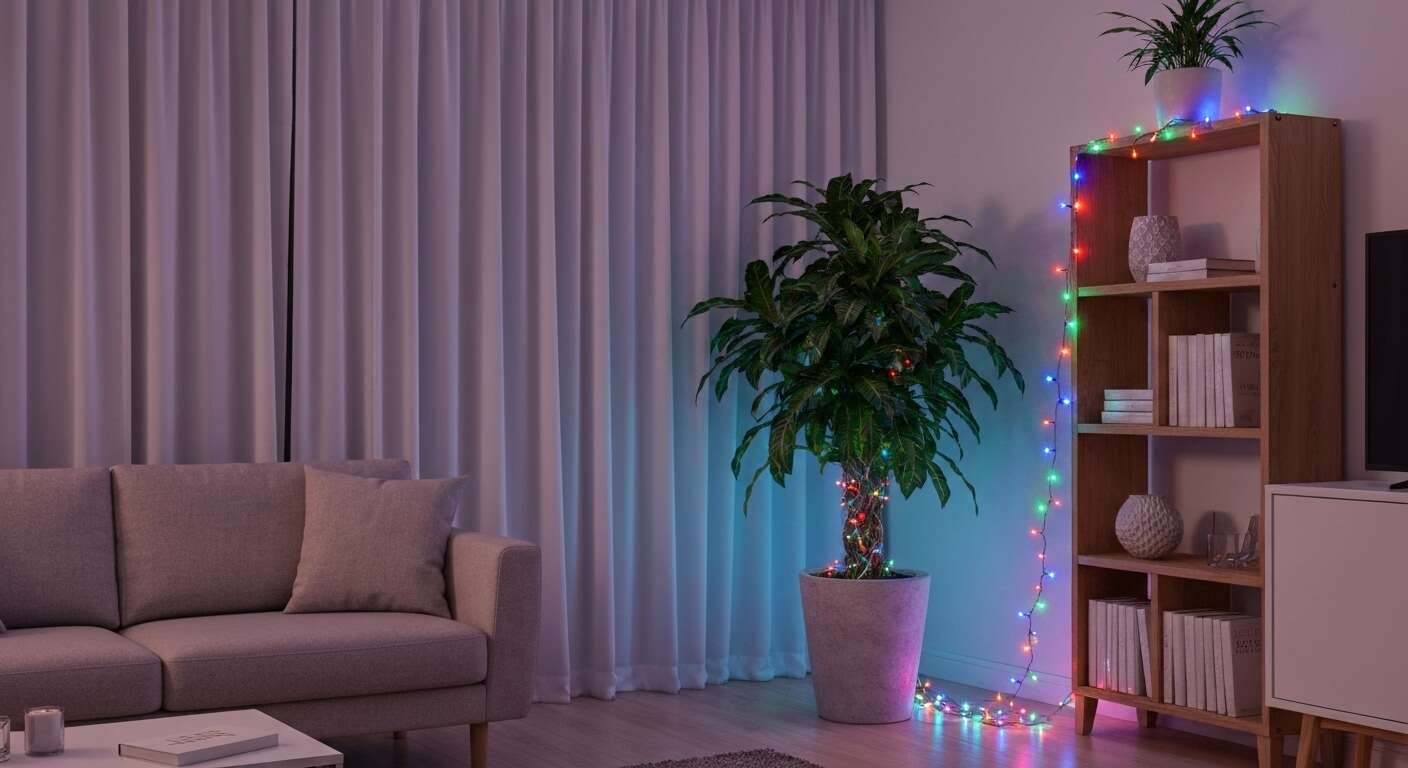 Guirlande led vs guirlande traditionnelle : comparaison de consommation