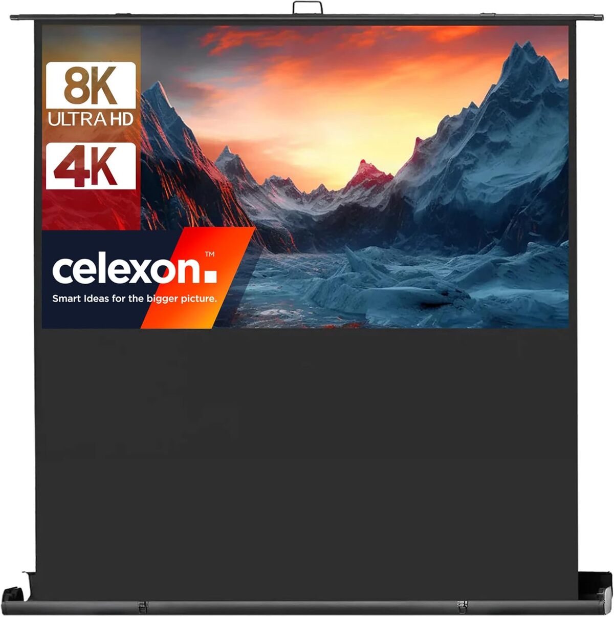 Test du celexon Ultramobile Plus : écran de projection 85'' à déploiement rapide
