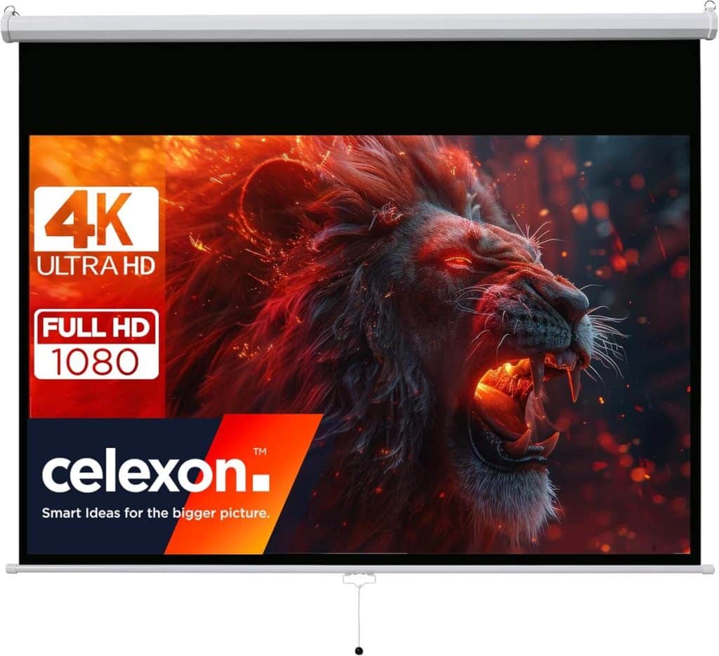 Test : écran de projection celexon Basic 110" pour home cinéma et bureau