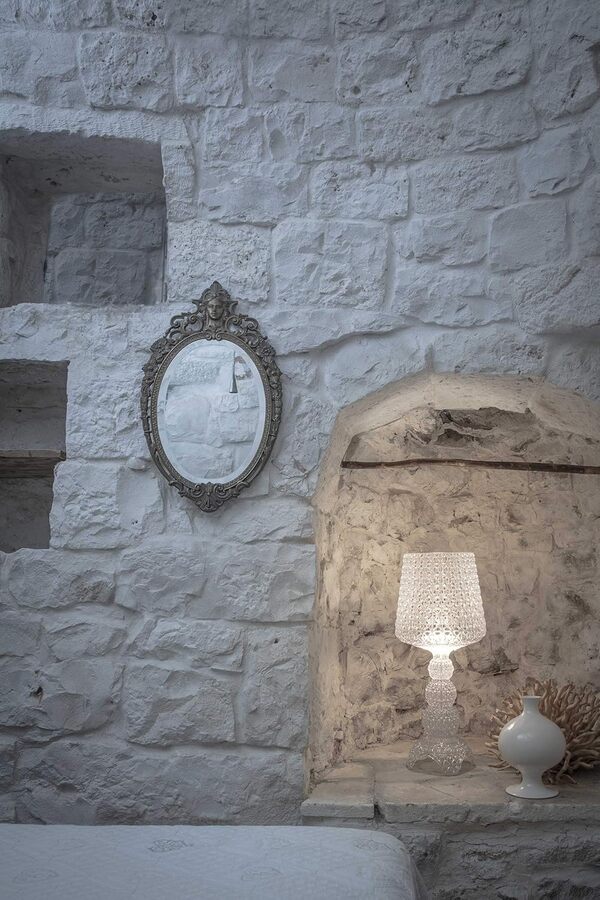 Kartell Mini Kabuki, Lampe de table, Cristal