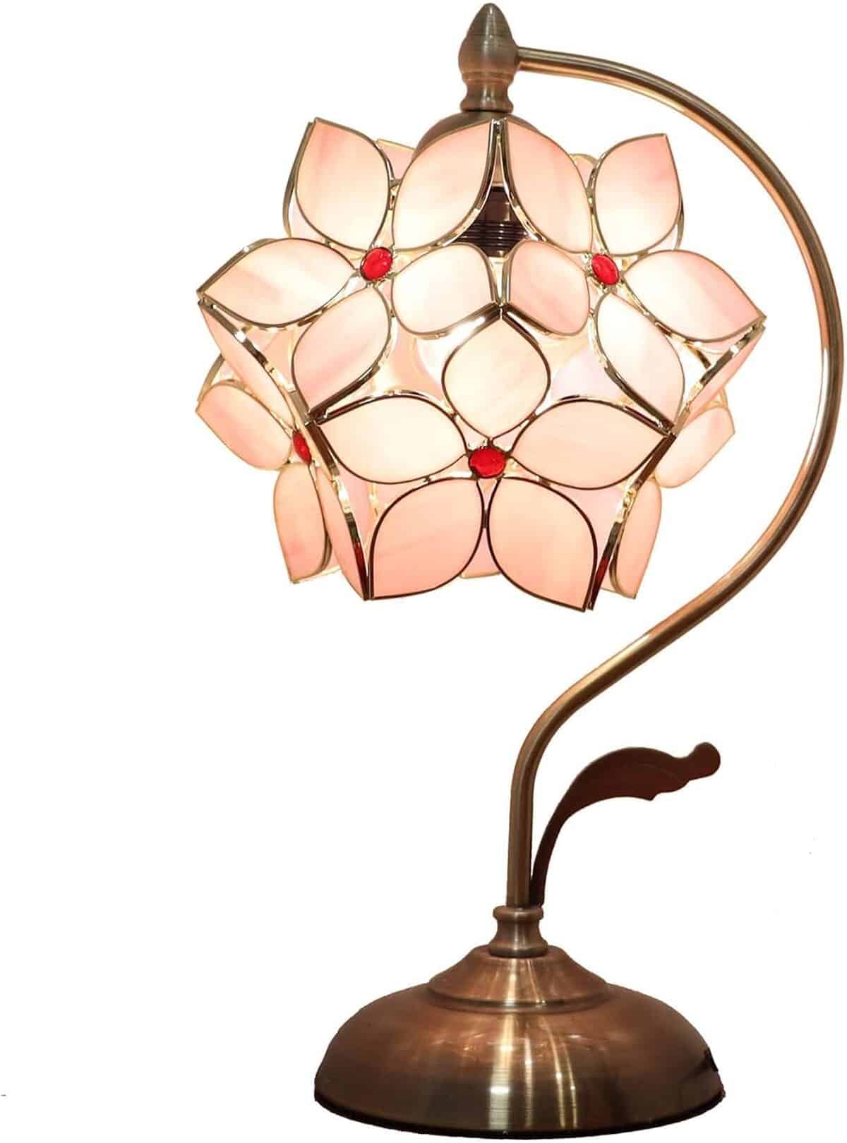Avis sur la lampe Bieye en vitrail Tiffany 8" fleur de pommier