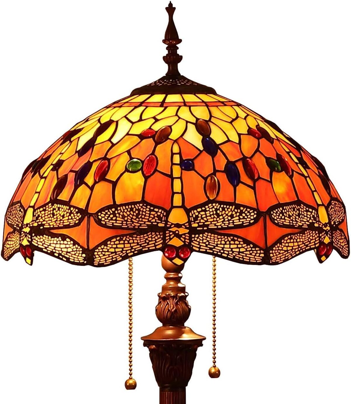 Avis sur le lampadaire Bieye L30712 : élégance Tiffany