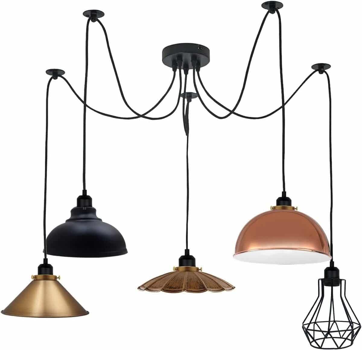 Avis sur le lustre LEDSone araignée rétro pour salle à manger