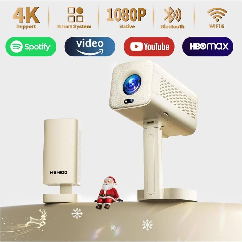 Test du vidéoprojecteur 2026 : wiFi 6, bluetooth 5.4 et auto focus innovant