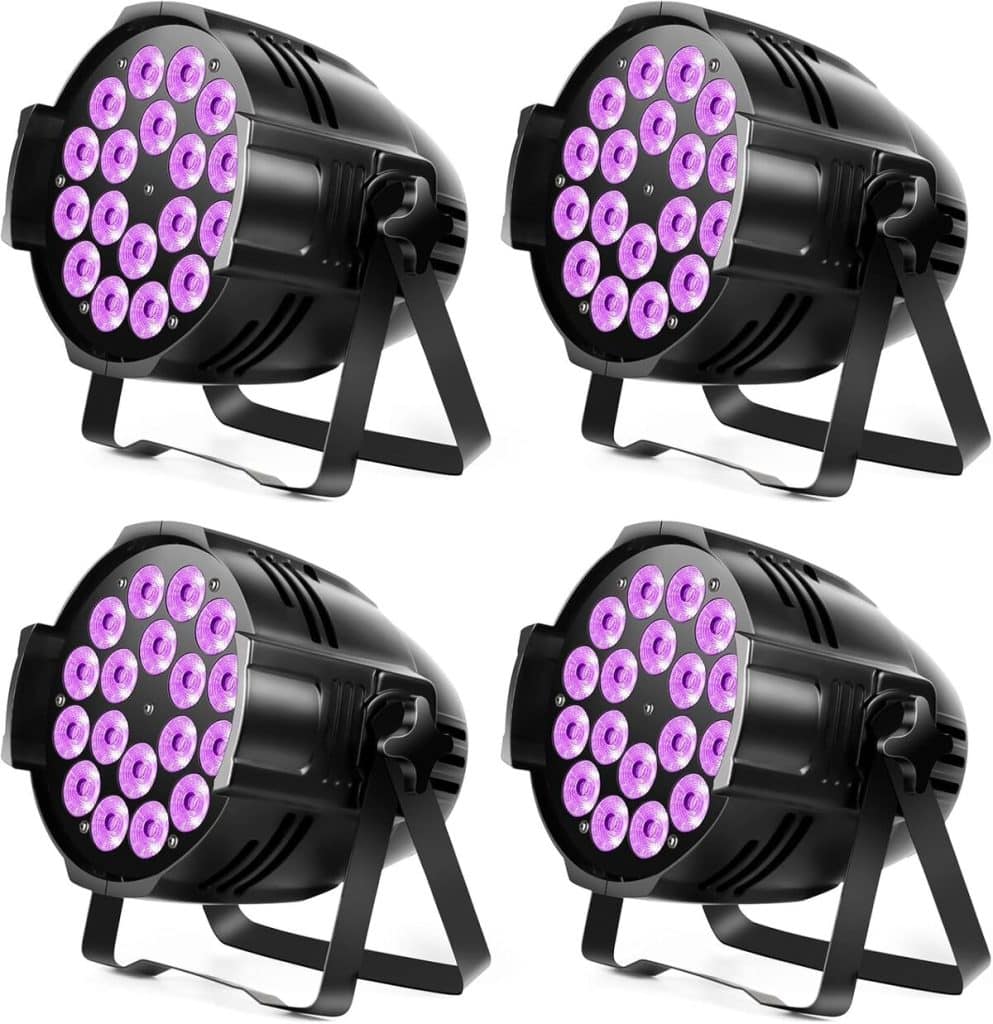 Test : lampe LED HOLDLAMP 200W, éclairage de scène RGBW