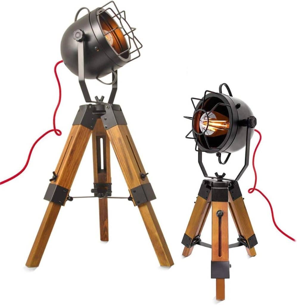 Test : lampe trépied industrielle BarcelonaLED E27