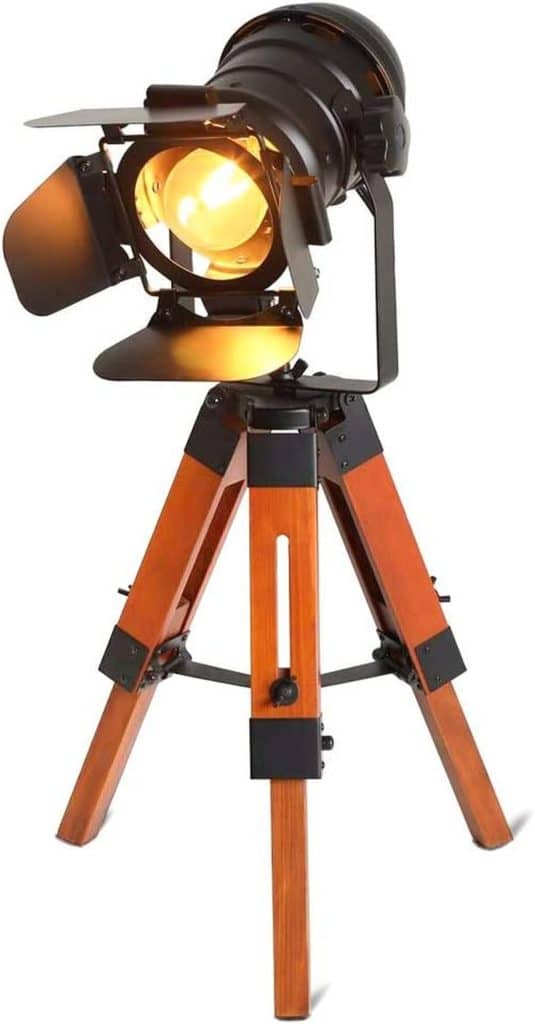 Avis : lampe de table B·LED BarcelonaLED nautique noir vintage