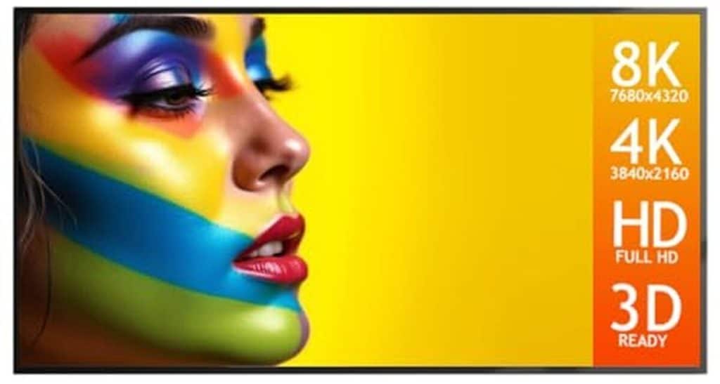 Test : écran Cadre SlenderLine Pro Slim 200x112cm - réduction de lumière optimale