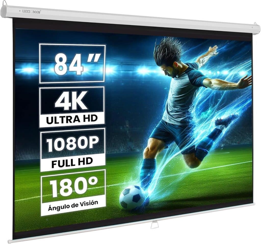 Test écran de projection 72" home cinéma