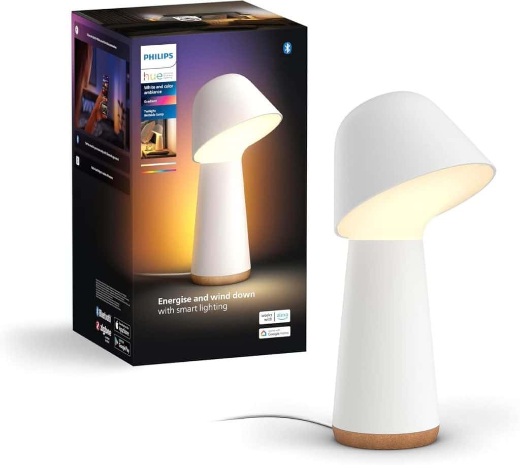 Test : philips Hue Twilight, lampe de chevet connectée avec commande vocale
