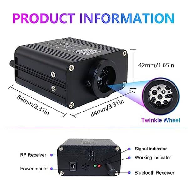 Découvre notre analyse du plafonnier étoilé Callsky 16 W : un éclairage scintillant avec effets sonores enchanteurs pour sublimer ton intérieur