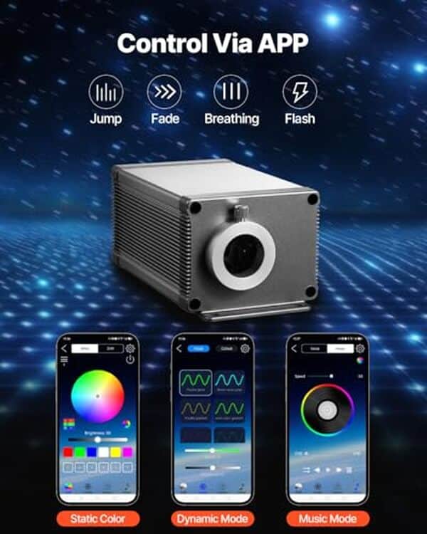 Découvrez comment transformer l'intérieur de votre voiture en ciel étoilé avec le kit VEVOR : un test complet de sa lumière scintillante et de son installation.