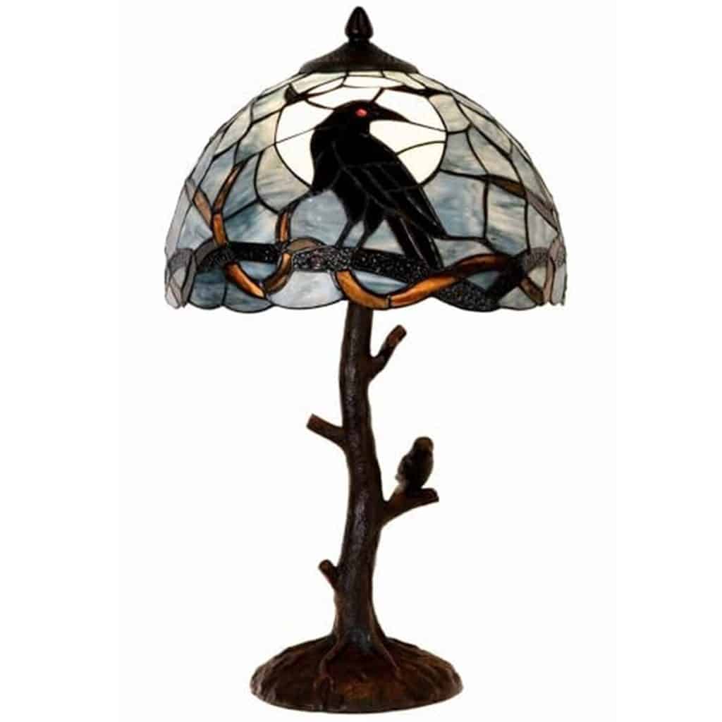 Avis : lampe Tiffany Bieye L30956, l'élégance du verre teinté