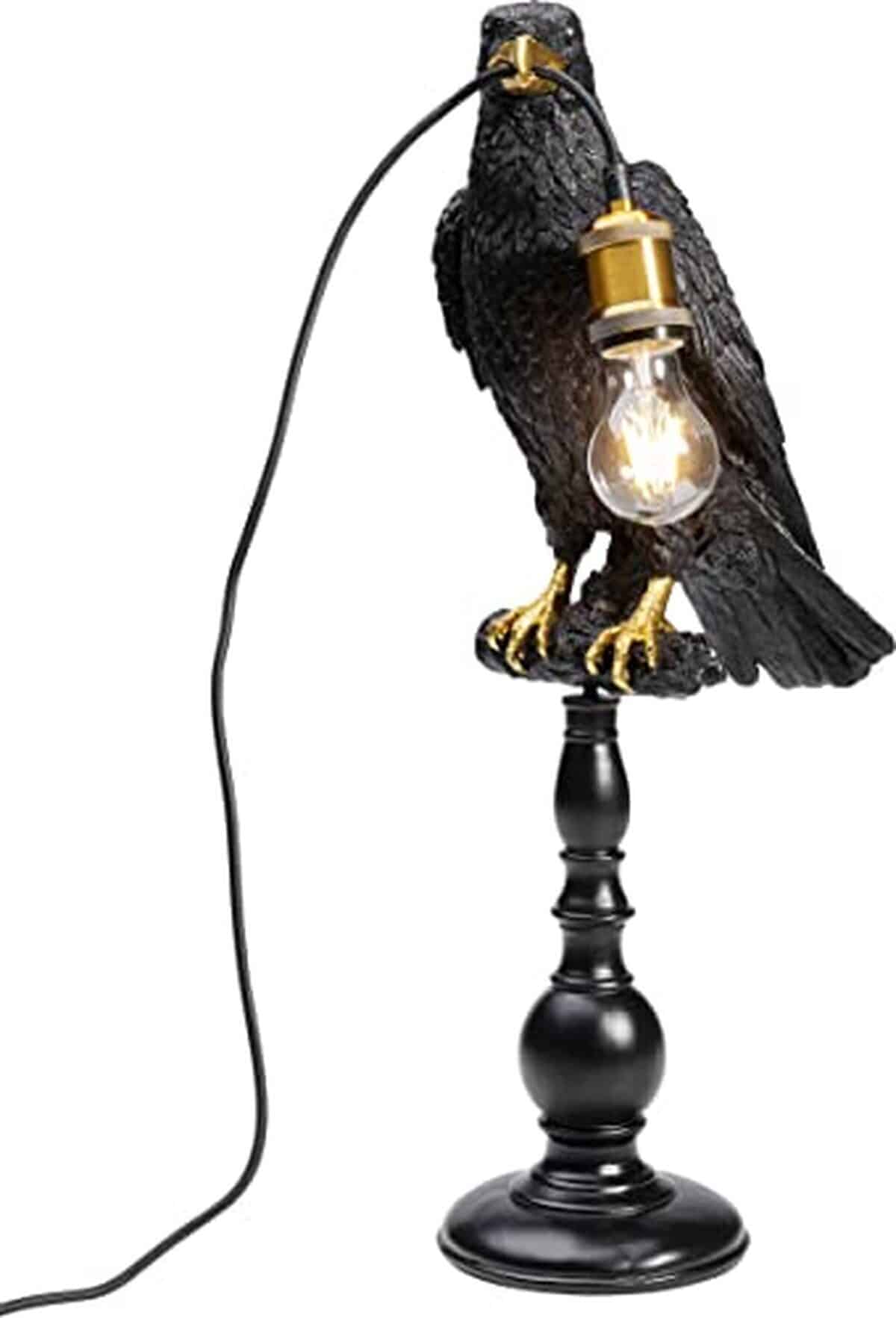 Avis sur la lampe Kare Design Animal Sitting Crow or/noir