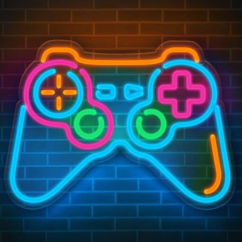 Test de l'enseigne lumineuse Eufrozy Gamepad Neon