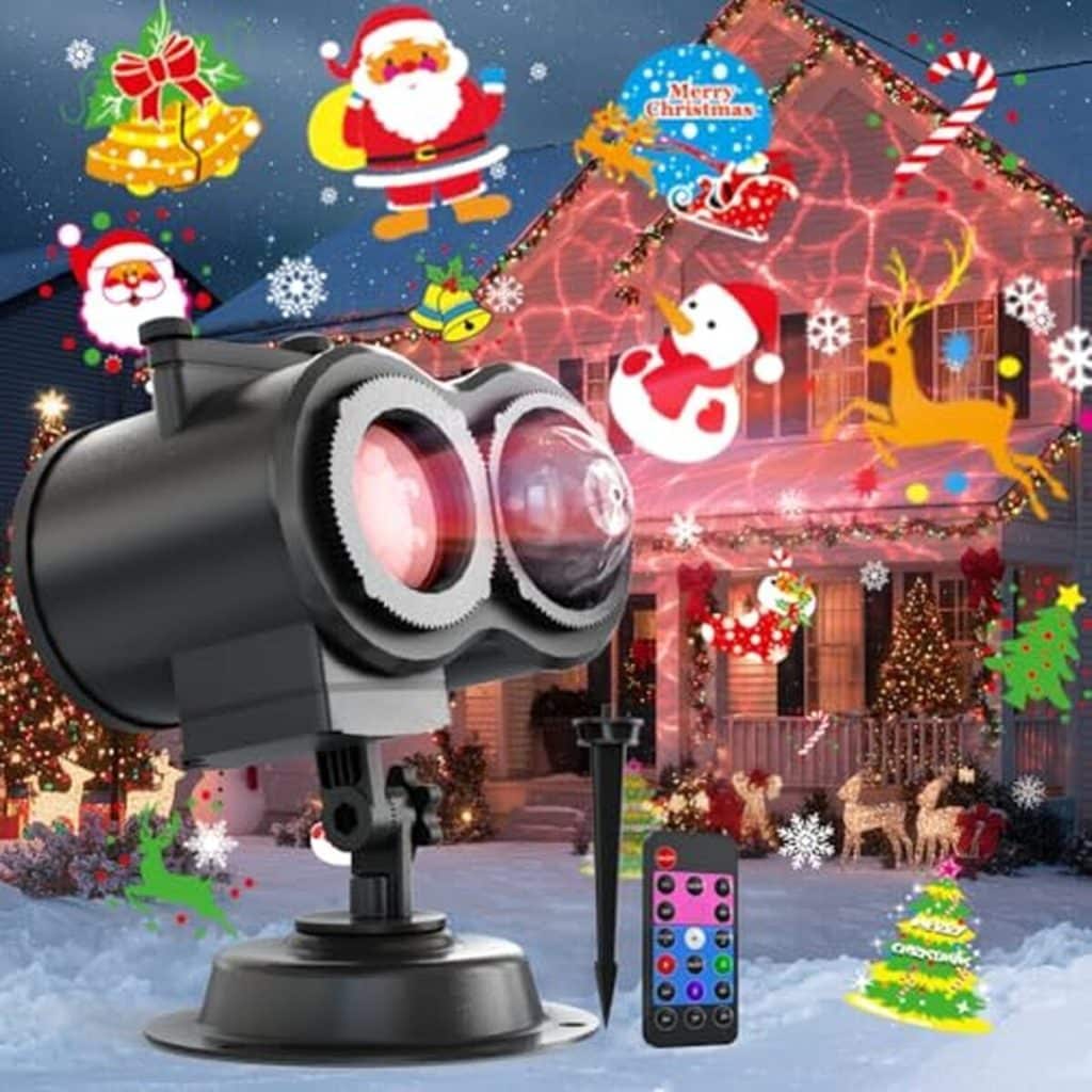 Test du projecteur LED 2-en-1 pour fêtes et célébrations