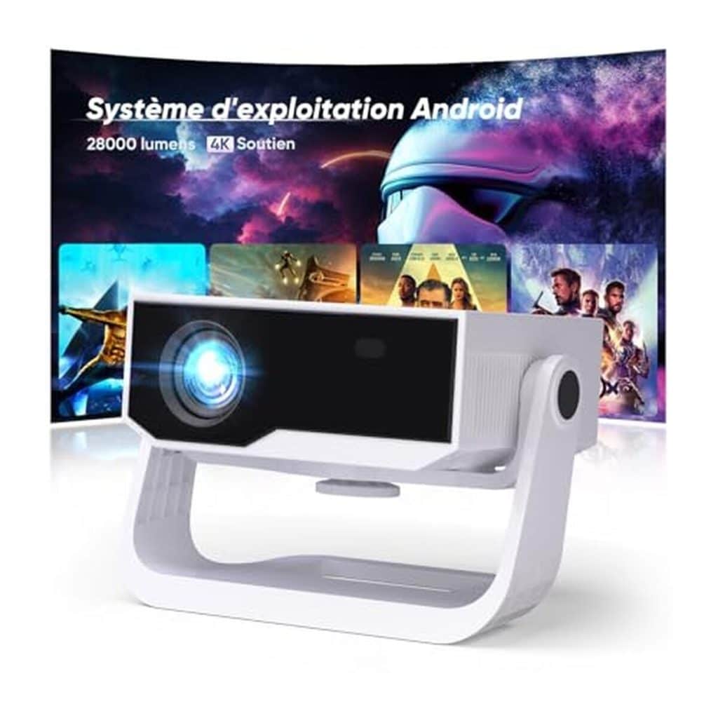 Test du vidéoprojecteur intelligent Wielio Android 11 : performance 4K et technologie avancée