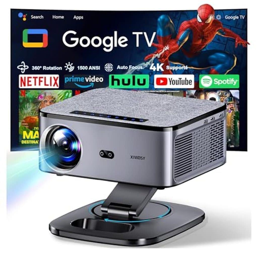 Test du videoprojecteur XIWBSY 4K : performance et commandes vocales