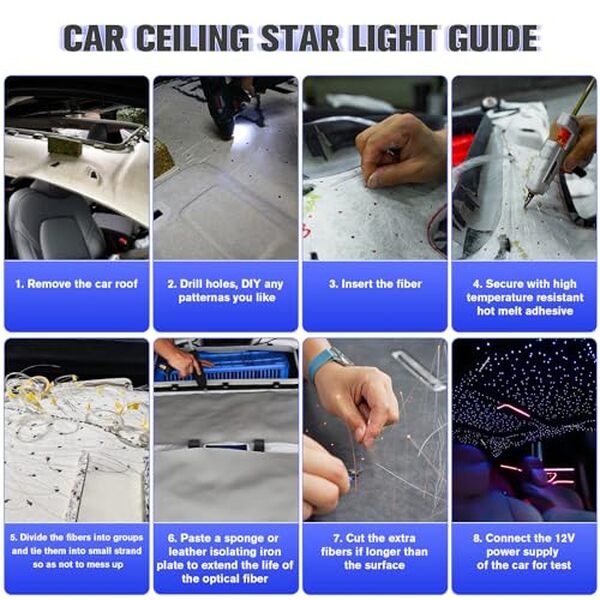 Découvrez le test complet du SUNKENET 16W RGBW ciel étoilé Bluetooth pour voiture : fonctionnalités, installation et avis détaillés. Créez une ambiance unique dans votre véhicule avec cet éclairage innovant.