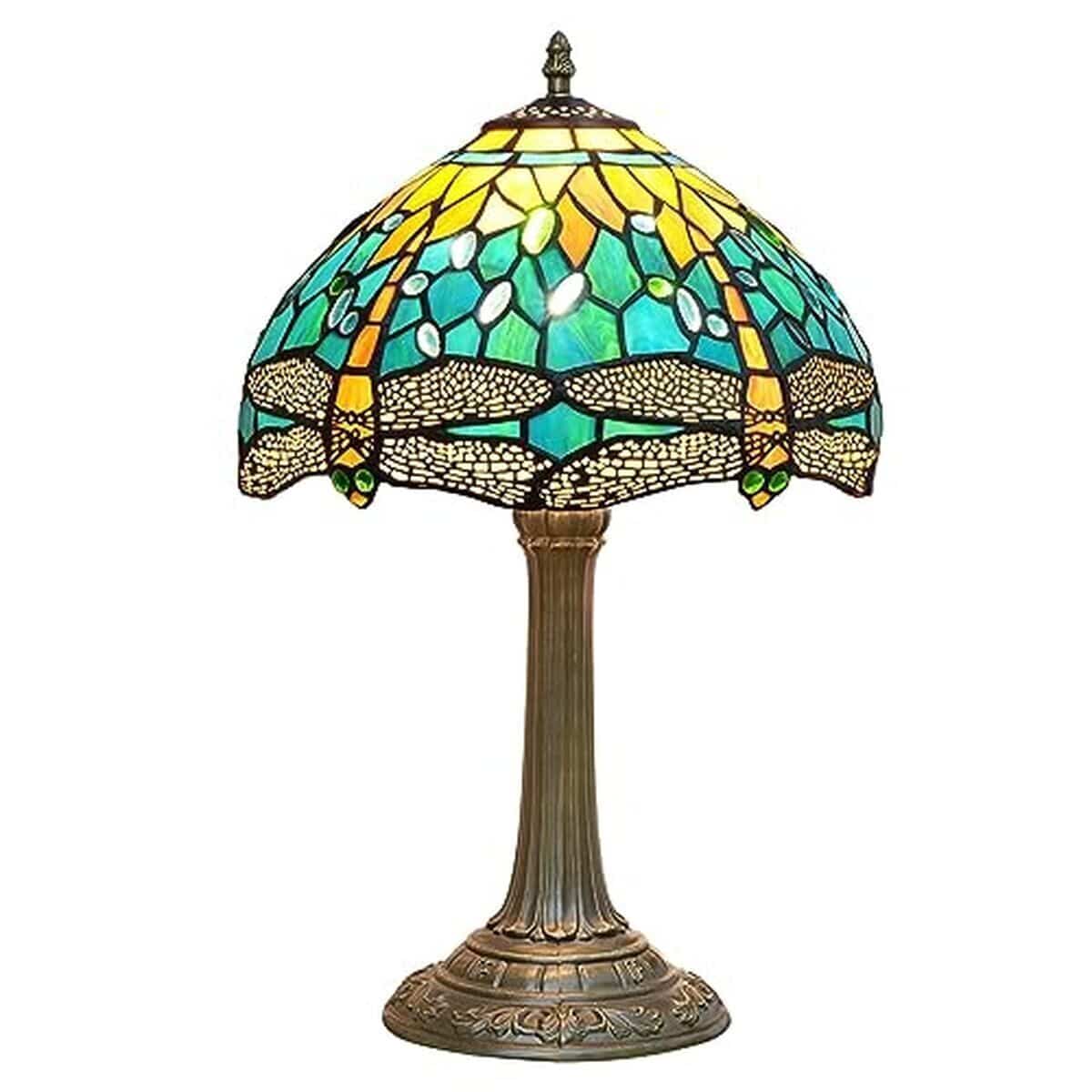 Avis : lampe de table vintage libellule style Tiffany par Blivuself