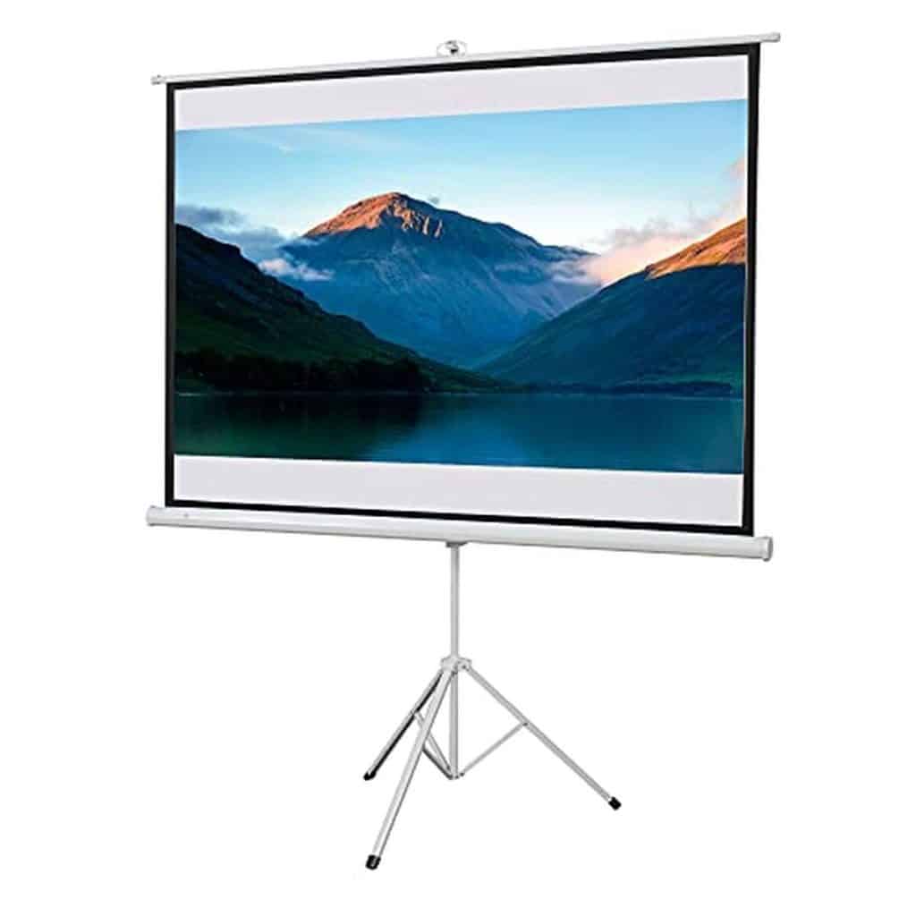 Test de l'écran projection HOMCOM 84 pouces 4K HD