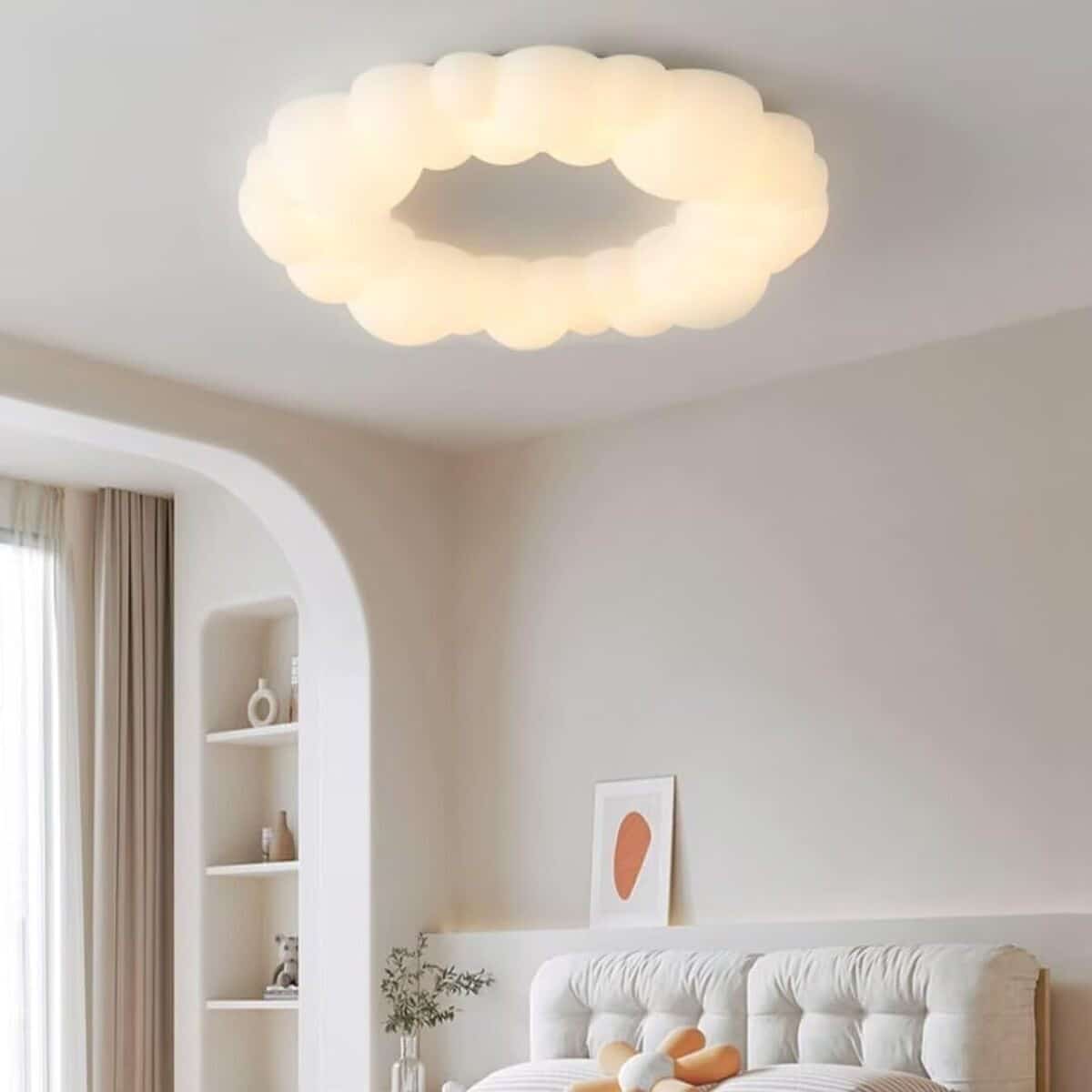 Avis : lustre nuage bulle LED GUANSHAN pour chambre d'enfant