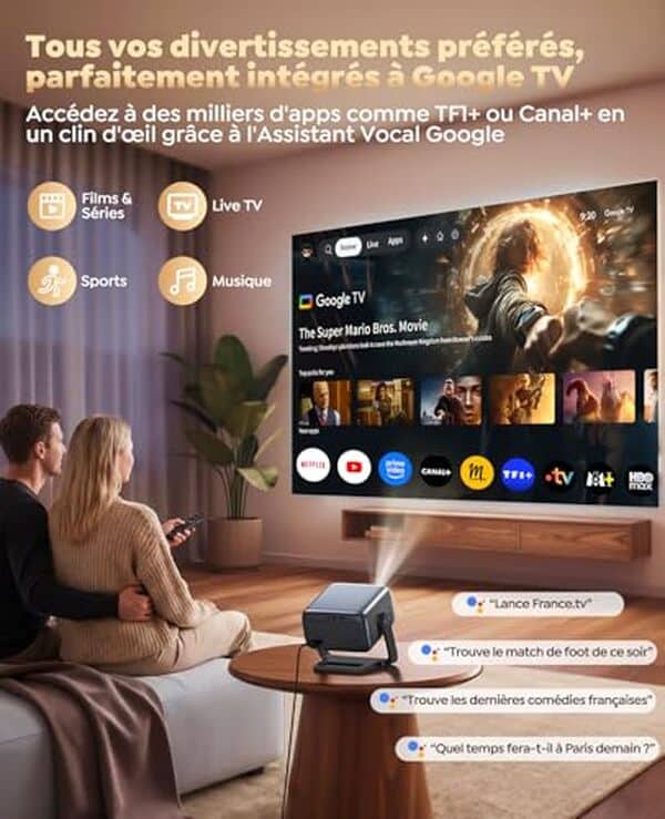 Découvrez notre test complet du vidéoprojecteur 4K portable : performance exceptionnelle, innovation technologique et qualité d'image pour votre cinéma maison. 