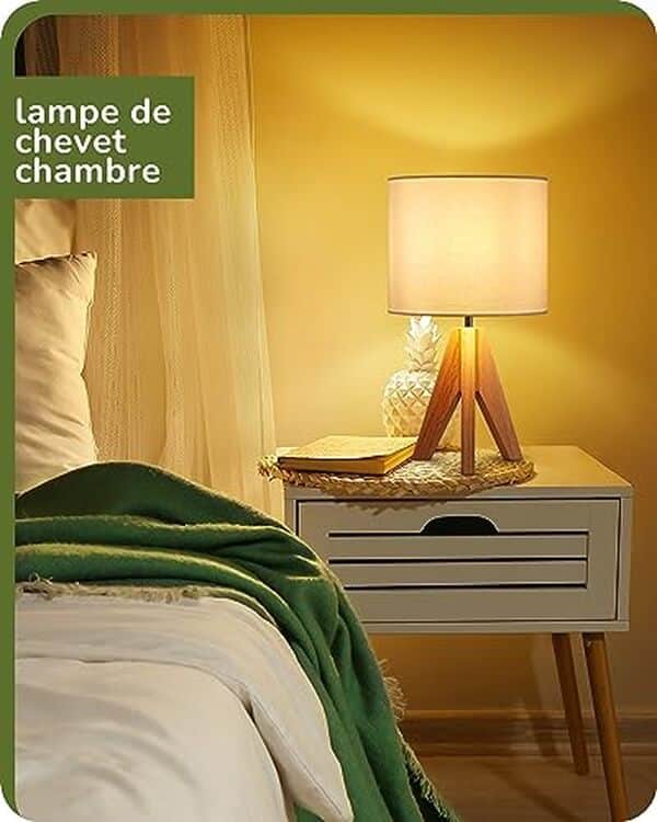 Découvrez les lampes de chevet EDISHINE alliant style vintage authentique et fonctionnalité moderne. Avis complet, caractéristiques et conseils d'achat pour votre chambre.