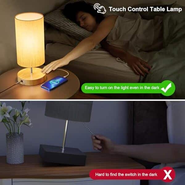 Découvrez notre test détaillé de la lampe de chevet tactile avec variateur et port USB : fonctionnalités, performance et avis utilisateur pour bien choisir.