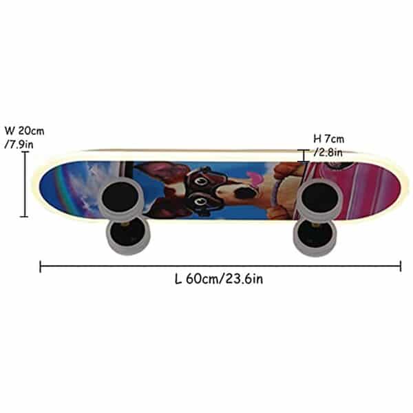 Découvrez notre test complet du plafonnier LED ZTZBFGM D, un skateboard dimmable original pour la chambre d'enfant. Design moderne, luminosité ajustable et sécurité garantie.