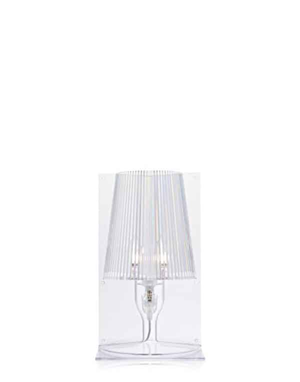 Découvrez notre test complet de la lampe de table Kartell Take cristal : design, performances et tarif pour éclairer votre intérieur avec élégance.